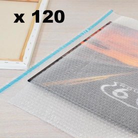 Lot de 120 sachets bulles 60 x 70 cm