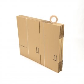 Pack de 10 cartons 60x40x40cm double cannelure