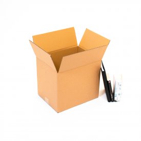 10 Cartons Déménagement Livres Avec Poignées - 35x27.5x30cm - Fabriqué En France