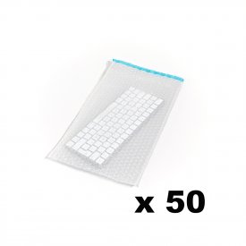 Lot de 50 sachets bulles 22 x 36 cm
