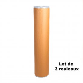 Lot de 3 rouleaux bulle kraft 1,2x10m